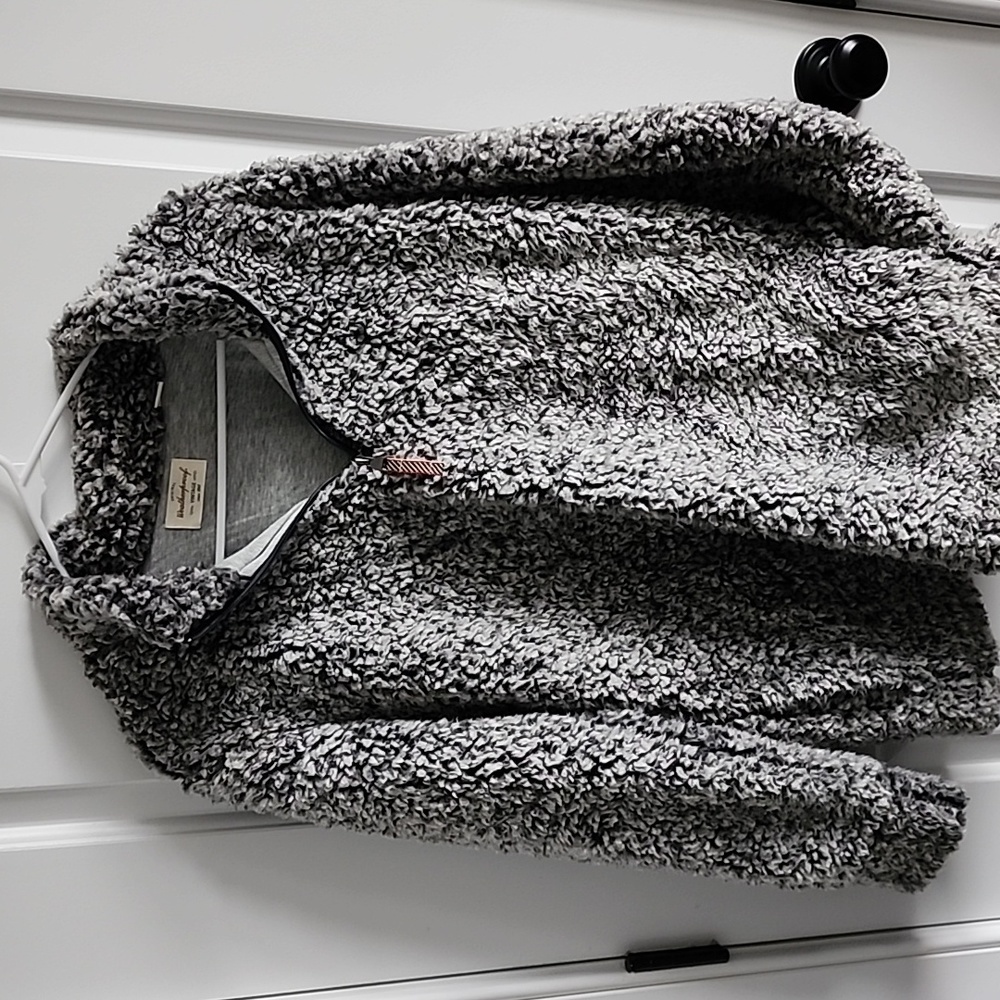 Weatherproof | Women's Sherpa Sweater | Grey | Size XL